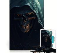 The Grim Reaper Jigsaw Puzzles 1000 Pieces for Adults Think Smart Toy Indoor Play Accurate Cut Lovely Gift (50x75cm)