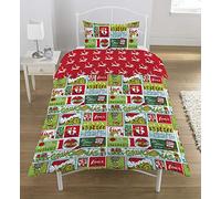 The Grinch "12 DAYS" Duvet Set, Multi-Colour, 137 x 198 cm