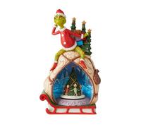 The Grinch By Jim Shore Grinch Lighted Rotator Figurine