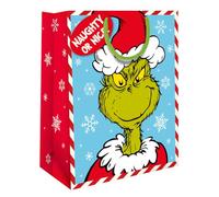 The Grinch Christmas Gift Bag - Official Licensed Xmas Present Bag, Large 45 x 33 cm