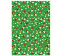 The Grinch Christmas Wrapping Paper - 4 Sheets with 4 Matching Gift Tags - Official Dr. Seuss Gift Wrap Set for Kids & Families