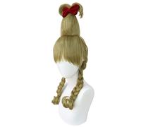The Grinch Cindy Lou Cosplay Wig With Breathable Design Anime Enthusiasts For