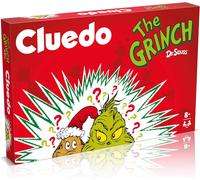 Winning Moves The Grinch Cluedo Board Game enter special locations including Max's Bed and Town Square and uncover the hidden secrets fun family game for ages 8 and up