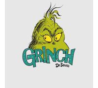The Grinch Face Men's Christmas T-Shirt - Grey - 5XL
