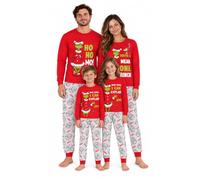 The Grinch Family Matching Pyjamas Christmas PJs Kids Ladies Mens (Grinch, Mens Medium) Multicolour