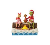 The Grinch Grinch, Cindy Lou Who, and Max roasting marshmallows with light-up function Collection Figures multicolour Onesize