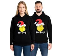The Grinch Hoodie for Men and Women - Hoodie Unisex Sweatshirt Pullover with Hood Black, black, 3XL