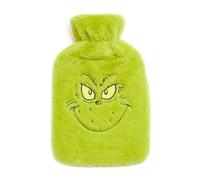 The Grinch Hot Water Bottle with Green Furry Cover: Embrace Warmth and Comfort Cosy Night Pain Relief Cold/Hot Water Bag