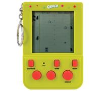 The Grinch Keyring Handheld Arcade Game | Pocket-sized, Festive Sound Effects, Grinch-inspired, Digital Game, Powered by 2x AAA batteries (not included).