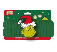 The Grinch Makeup Turban | Christmas Elastic Band for Skincare and Makeup with Festive and Soft Design