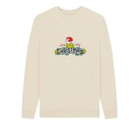 The Grinch Men's Christmas Sweatshirt in Ecru | Size: Large The Grinch Ecru L