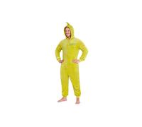 The Grinch Men's Fleece Onesie in Lime | Size: Large The Grinch Lime L