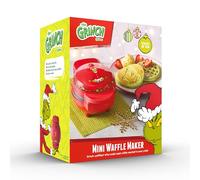 The Grinch™ Mini Waffle Maker, Non-Stick Plates, Red,