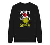 The Grinch Official Don't Be A Grinch Graphic Black Sweatshirt | Size: Large The Grinch Black L