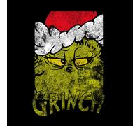 The Grinch Side Eye Black Unisex T-Shirt - Black - XS