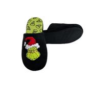 The Grinch Slippers for Men and Women - Unisex Slippers Black, black, 11.5/12.5 UK
