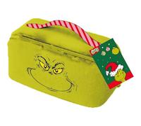 The Grinch Travel Toiletry Bag | Compact Makeup Case with Christmas Design for Kids and Adults