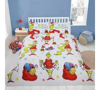 The Grinch White Kids Bedding Set - Double
