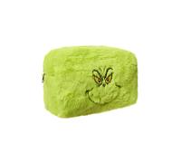 The Grinch Womens Green Character Face Makeup Bag (One Size)