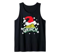 The Grinch Xmas Naughty Cheeky Fun Classic Merry Christmas Tank Top