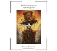 The Grinning Specter Cross Stitch Pattern: Regular and Large Print Cross Stitch Chart