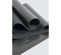 Yoga Studio The Grip Mat - Black, 68cm x 183cm Yoga Mat with Non-Slip Base, Moisture-Absorbing 4mm Thick Latex-Free Travel Mat Roll