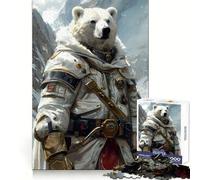 The Grizzly Bear Fighter Jigsaw Puzzle for Teenagers 1000 Pieces Enhance Recall Quiet Fun Exact Edge Artistic Gift (38x52cm)