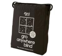 The Gro Company Corded Black Patterned Roller Blind (W)200Cm (L)130Cm