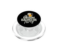The Groom Bachelor Party Last Night of Freedom PopSockets PopGrip for MagSafe