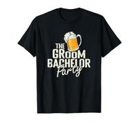 The Groom Bachelor Party Last Night of Freedom Value Graphic T-Shirt