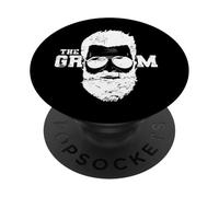 The Groom Beard Bachelor PopSockets Adhesive PopGrip