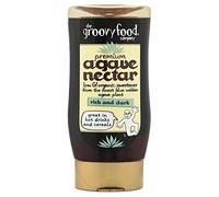 The Groovy Food Company Organic Rich & Dark Agave Nectar 250ml (Pack of 3)