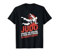 The Ground is Your Worst Enemy, Martial Karate Art Artists T-Shirt