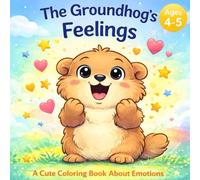 The Groundhog’s Feelings: A Cute Coloring Book About Emotions