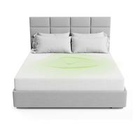 The Grounding Co. Fitted Terra Grounding Sheets King Size - Premium Organic Cotton Earthing Sheet with Silver-Infused Threads- for Sleep, Recovery & Wellness - White