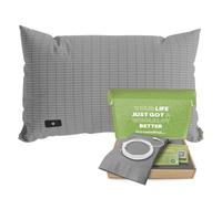 The Grounding Co. Terra Grounding Pillow Case - Queen Size 20x30in- Premium Fabric Blend - Organic Egyptian Cotton & Silver-Infused Threads - Pillow Cover for Sleep & Recovery