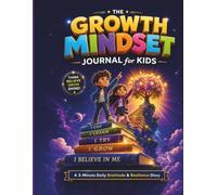 The Growth Mindset Journal for Kids: A 3-Minute Daily Gratitude & Resilience Diary | Build Confidence, Overcome Challenges, and Cultivate Positivity for Ages 7-10