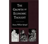The Growth of Economic Thought, 3rd ed.