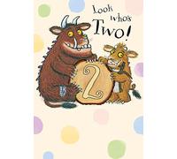 The Gruffalo 2nd Birthday Card, Age 2 Birthday Cards 'Look Who's Two!'