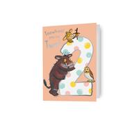 GRUFFALO Official The Age 2 Birthday Card, Climate Pledge Friendly, Recyclable