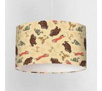 The Gruffalo and Friends Lampshade - Officially Licensed Children’s Ceiling or Table Lamp Shade - Handmade in The UK - Woodland Nursery Light