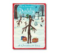 The Gruffalo Danilo Promotions Ltd Official Christmas Card for Daddy, Daddy Christmas Card