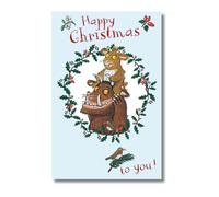 The Gruffalo Danilo Promotions Ltd Official Christmas Card, Generic Christmas Card for Him or Her