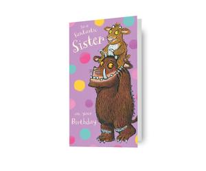 The Gruffalo 'Fantastic Sister' Birthday Card