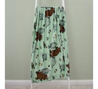 The Gruffalo Fleece Throw - Sage - 150x100cm