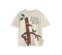The Gruffalo & Friends Stickman Boys T-Shirt | I'm Stick Man, Thats Me Kids Storybook Graphic Tee in Tan | Julia Donaldson Story Tale Book Apparel Top | Childrens Character Movie Merchandise Gift