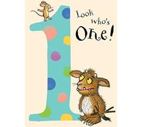 The Gruffalo GR001 "Age 1" Birthday Card