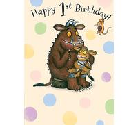 The Gruffalo GR006 1st Birthday Card Multi Colour