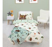 The Gruffalo Officially Licenced Single Duvet Cover Set | Woodland Design | Reversible 2 Sided Bedding Including Matching Pillow Case | Perfect For Kids Bedroom | Polycotton