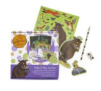 The Gruffalo: Make & Play Set | Creative Activity Kit with Play Scene, Colouring Supplies & Card Characters | Official Licensed Gift for Ages 3+